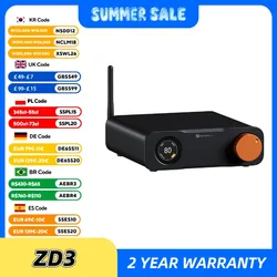 Fosi Audio ZD3 Bluetooth USB Desktop DAC ARC Input, ES9039Q2M Fully Balanced Digital Decoder for Stereo Amplifier with Remote