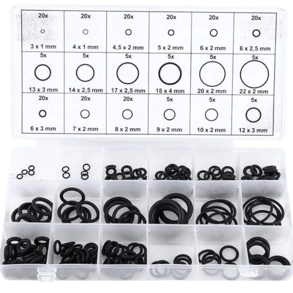

Nitrile Rubber Round Gasket Sealing O Ring Sealing Ring Repair Box Waterproof and Oil-proof Faucet Professional Plumbing Repair