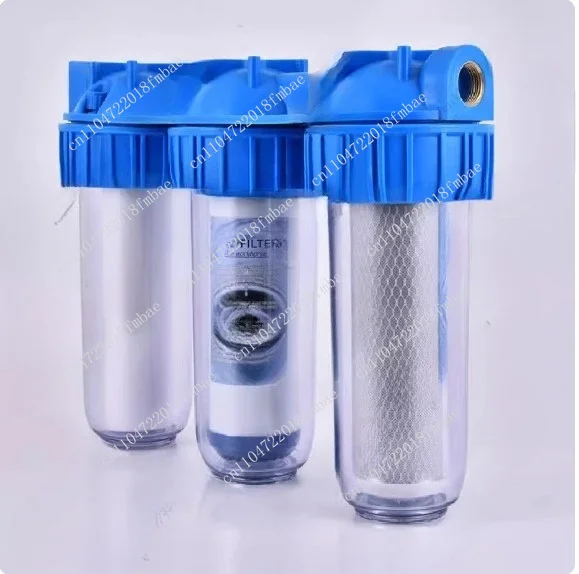 10 inch kitchen household three-stage water purifier pre-filter element whitelist wholesale filter bottle