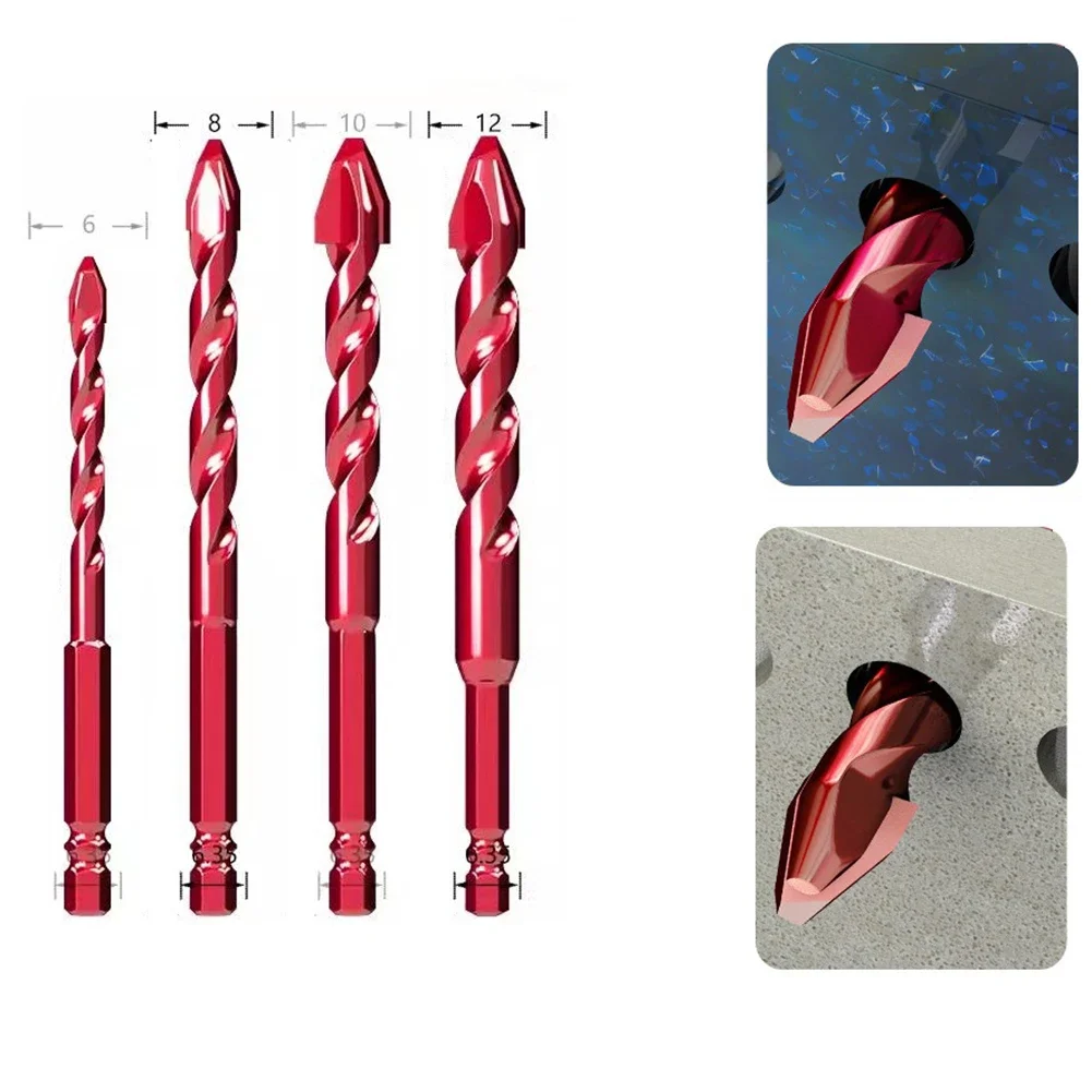 DIY 매니아용 카바이드 드릴 비트, 목재 드릴 비트, 10mm, 12mm, 6mm, 8mm
