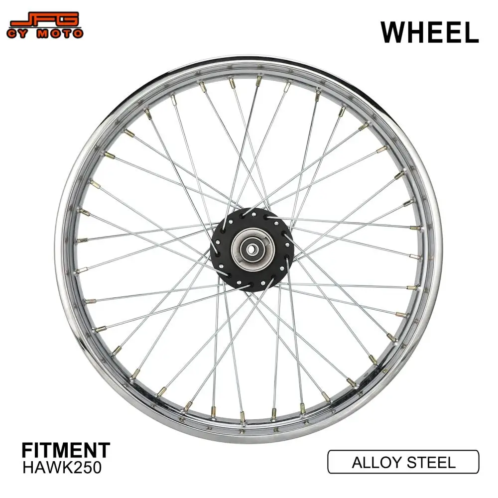 Front Rear Wheel Hubs Set Rim Hub Sets Motorcycles Accessories For HAWK250 Hawk 250 Alloy Steel Motocross Street Dirt Pit Bike