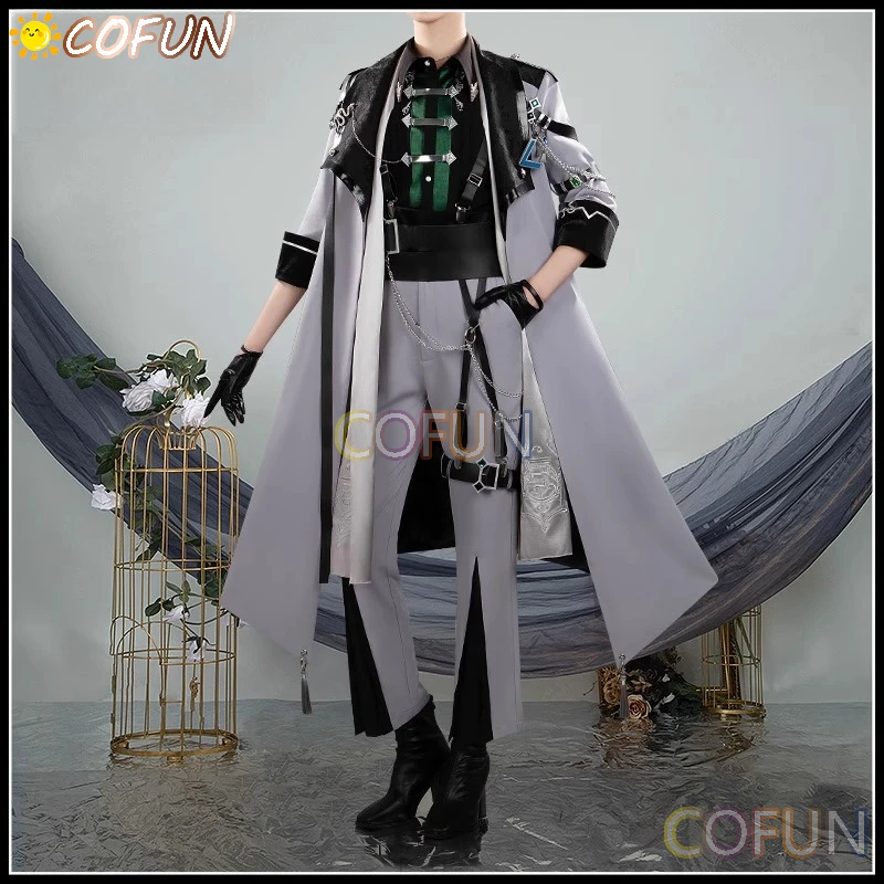 COFUN [personalizado] disfraz de Cosplay Virtual VTuber Zeal para Halloween fiesta de Navidad hombres Vtuber Zeal juego de rol Comic Con traje S-