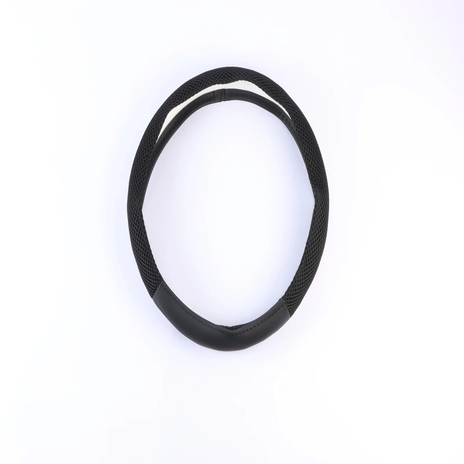 

Steering Wheel Cover Ice Silk Black FOR Universal Vehicle 37-39cm Diameter