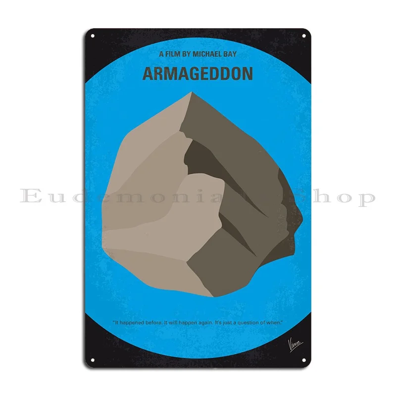 No695 My Armageddon Minimal Movie Metal Plaque Poster Plaques Decoration Party Wall Decor Create Tin Sign Poster