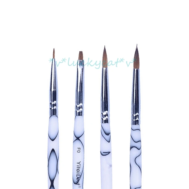 new durable Dental Porcelain Applying Pen Porcelain Ceramic Sable Ermine Brush Pen Set Tool Dental Lab Porcelain Pen mul-model