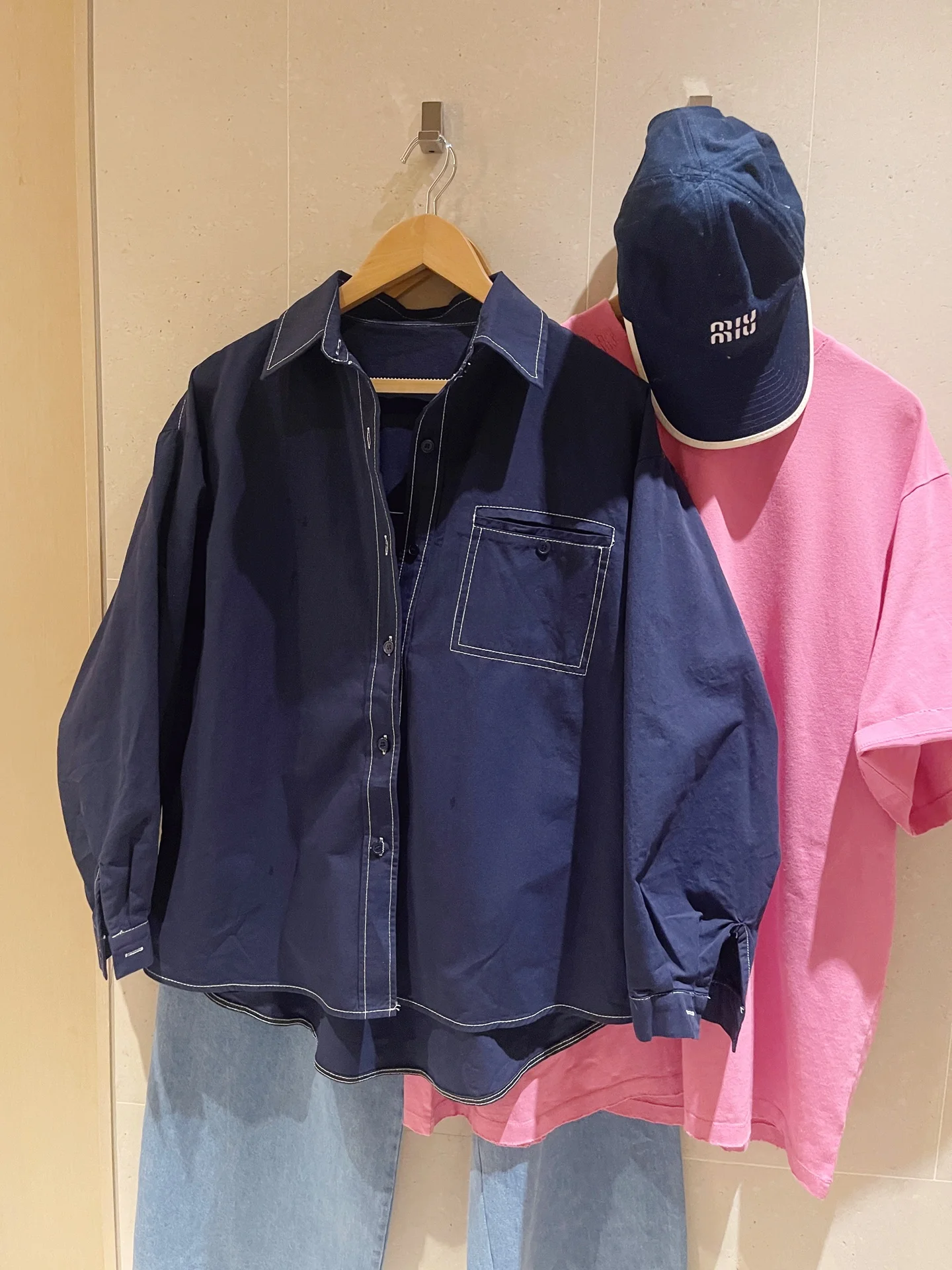 

Женская рубашка KOGIRL свободного кроя в повседневном стиле, рабочая одежда East Gate, с пуговицами и декоративными вставками, удобный свободный силуэт