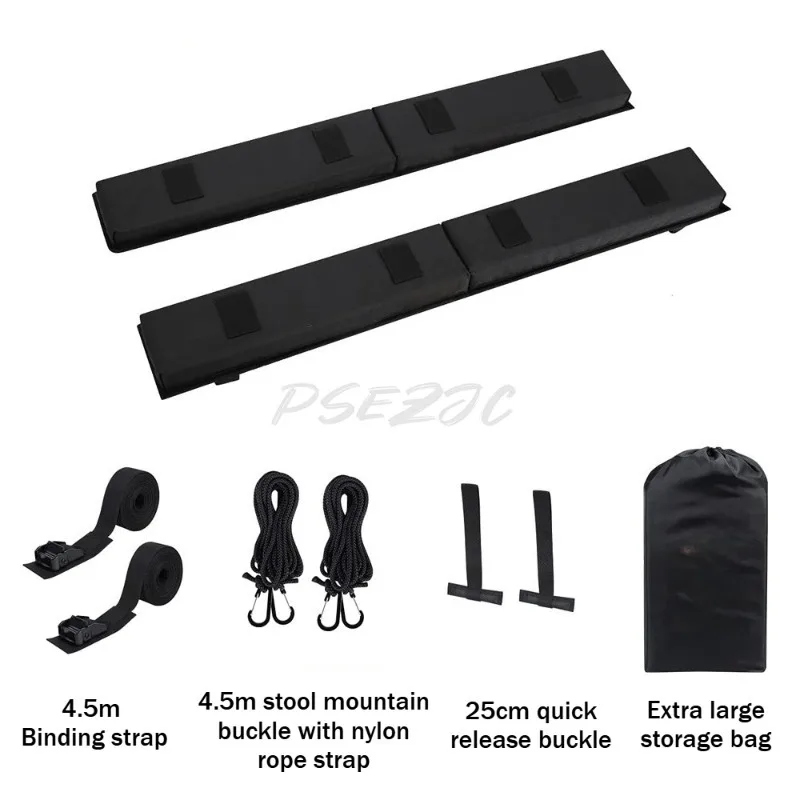 Roof Cushion Roof Soft Luggage Rack Surfboard Luggage Soft Rack Car Soft Rack Cushion Easy To Install Durable Materials