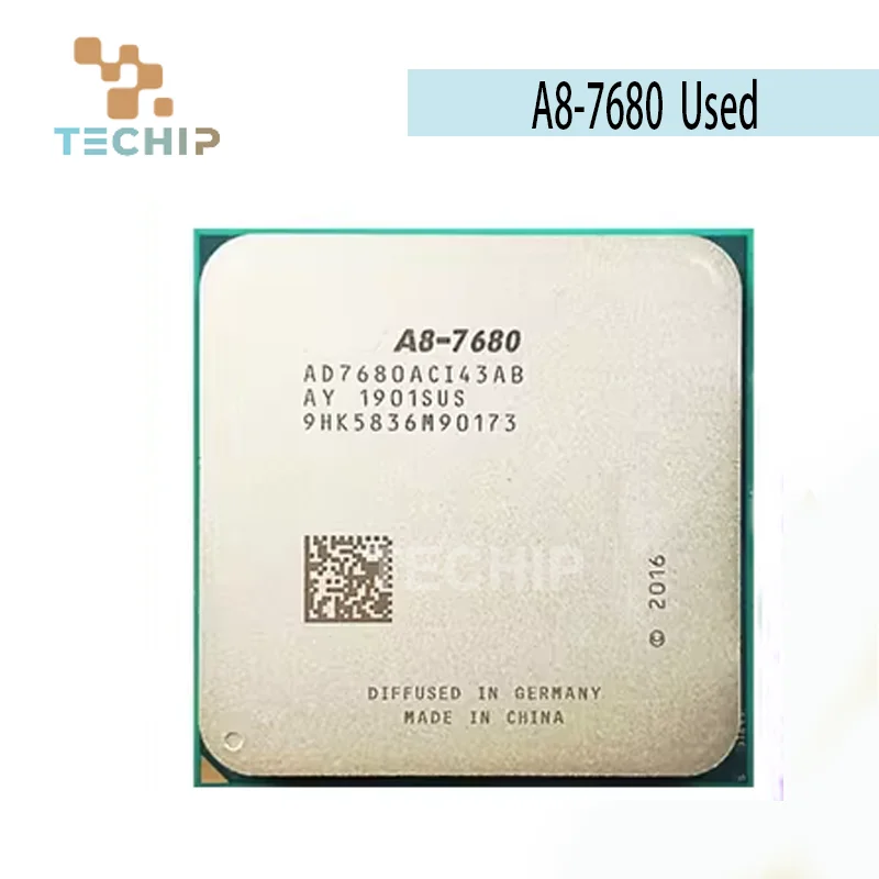 New A8-7680 A8 7680 3.5GHz quad-core four-thread CPU Processor AD7680ACI43AB 45W slot FM2+