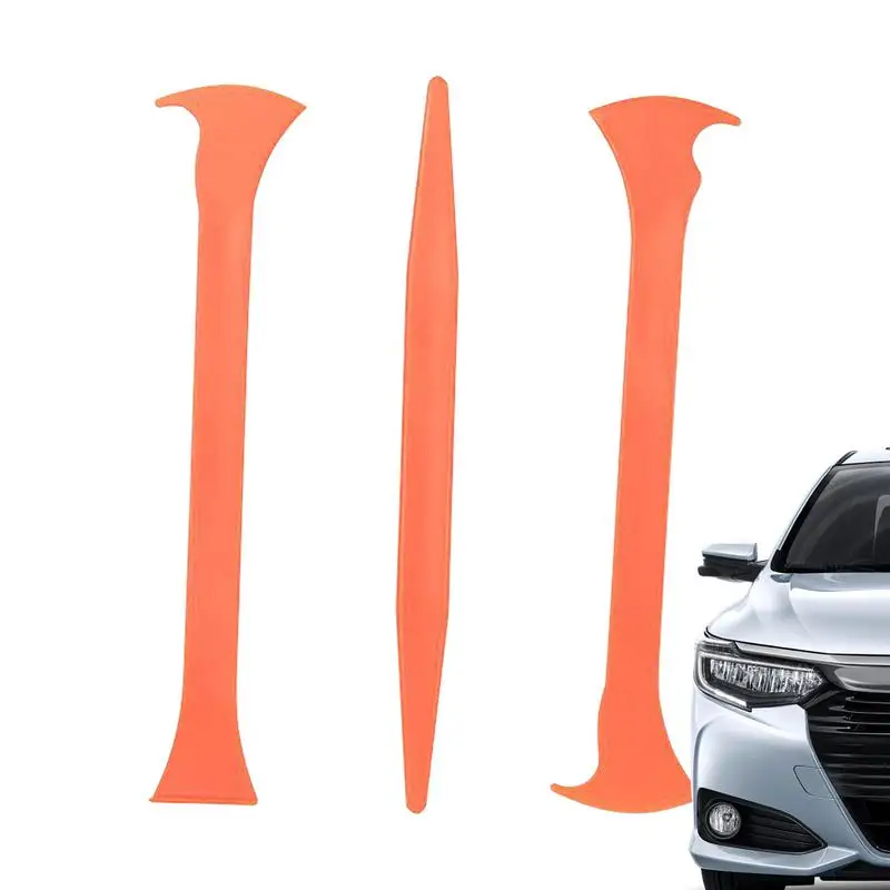 

Window Film Install Tools Car Window Tint Film Wrapping Kit 3pcs Window Tint Film Car Wrapping Tools For Vehicle Lettering Sign
