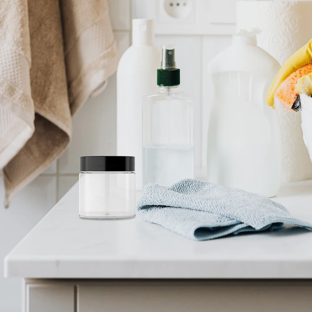 

2Pcs 50ml Portable Cream Box for Travel Facial Lotion Eye Cream Storage Refillable Containers Travel Bottle for