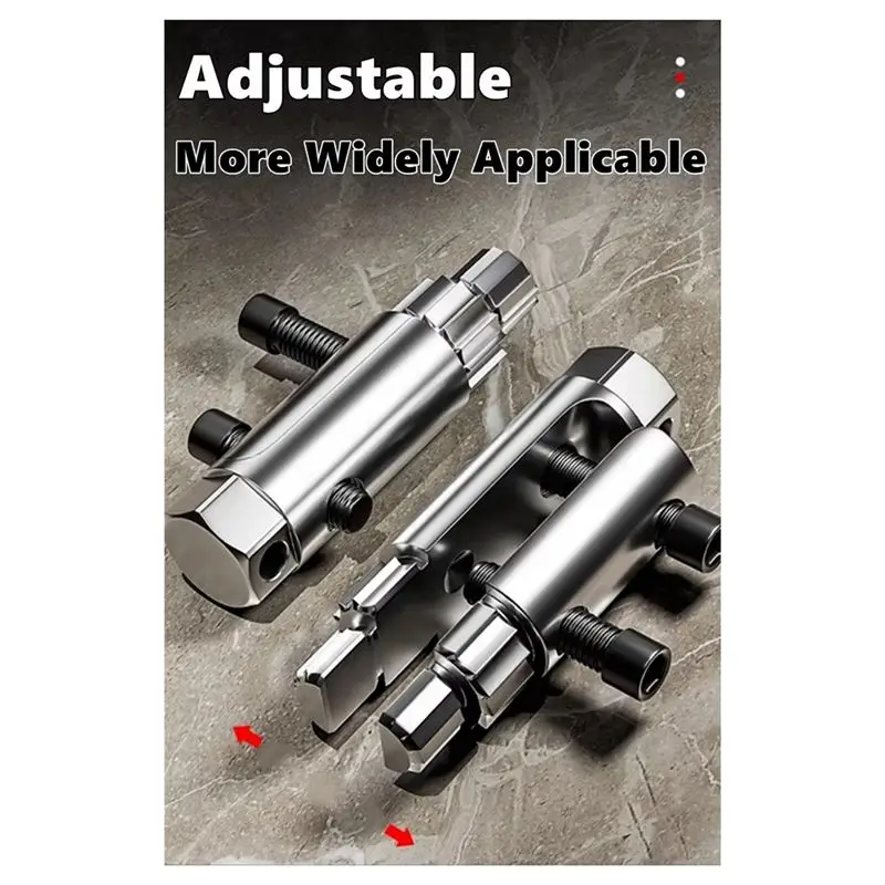 B45CLXY صمامات زاوية الصنبور مجموعة أدوات إصلاح صمام أنابيب المياه-مستخرج المسمار الضرر ، شريحة الأسلاك المكسورة ، إزالة الأسنان لـ 4/6 P
