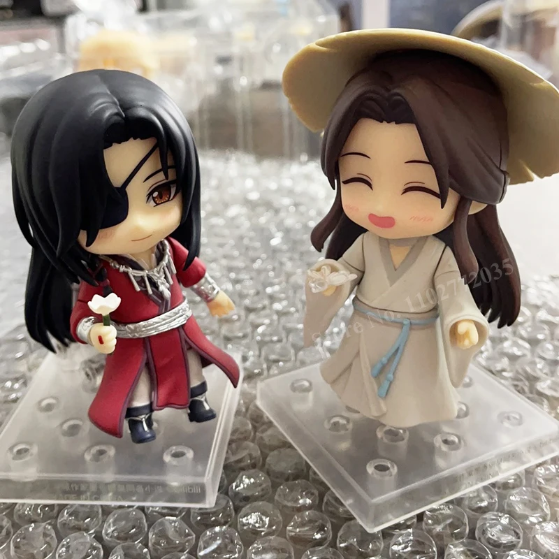 Genuine Original Heaven Official Blessing Xie Lian Hua Cheng Figure Kawaii Q Ver Action Figurines Pvc Model Statue Doll Kids Toy