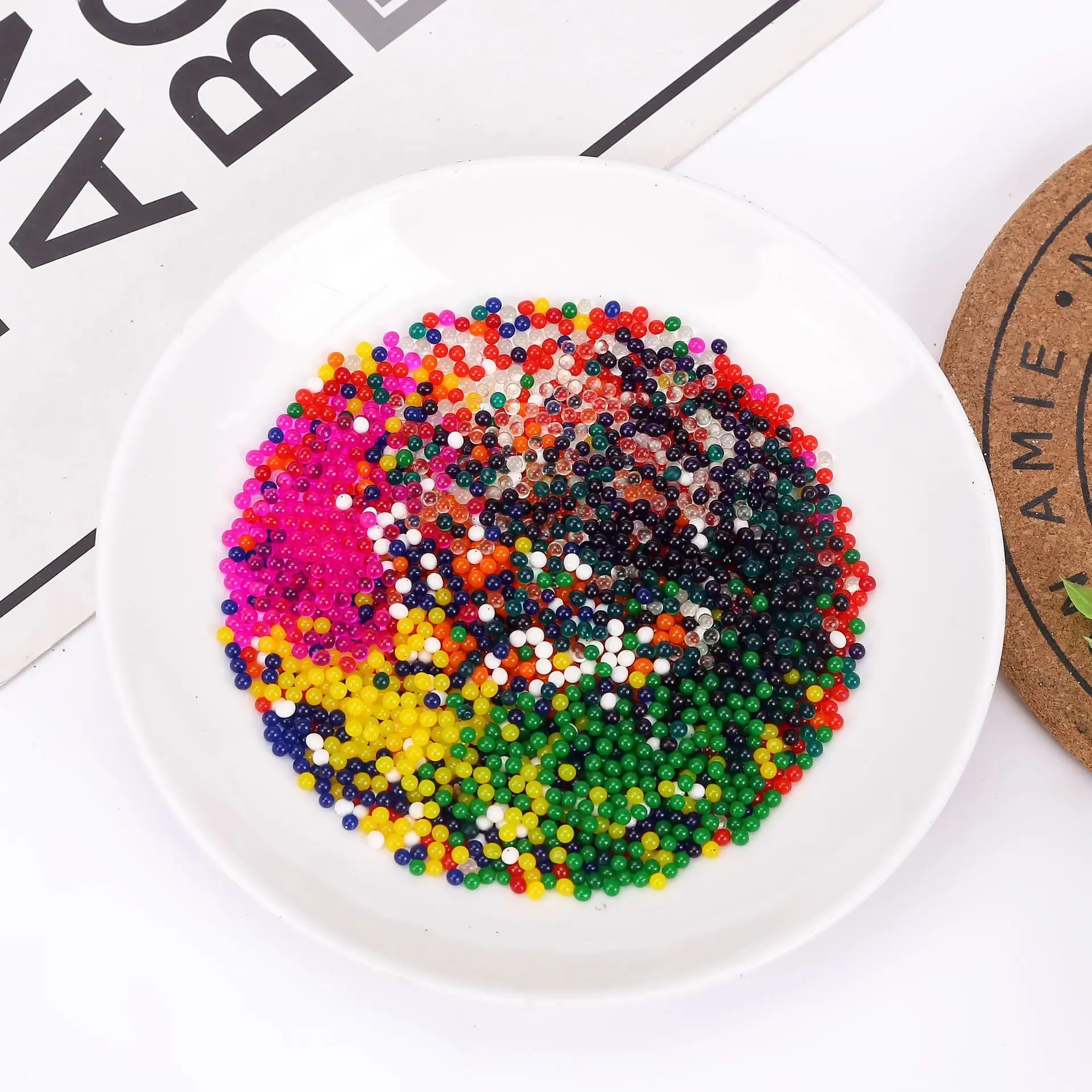 JCrystal الطين رصاصة لعب الأطفال الرخام المياه الرصاص الاطفال لعبة مسدس الماء الملونة كريستال الطين لعبة رصاصة الكريات #2