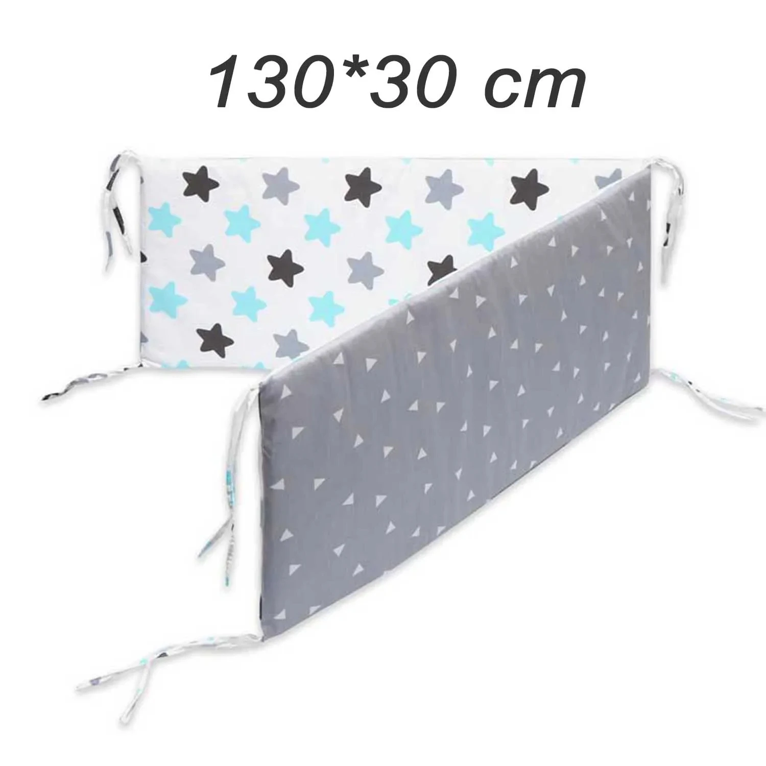 130*28 cm Babybedje Bumpers in de Wieg Set voor Pasgeborenen Katoen Gedrukt Cot Protector Voor Baby Set Wieg bumpers Baby Bumper
