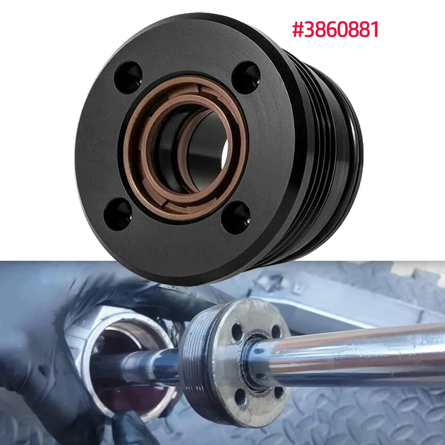 (1PC) Trim Cylinder Ram Rebuild Kit Seal Repair Kit Compatible With Volvo Penta Trim Cylinder 3860881 290 872612 872837 Duo Prop