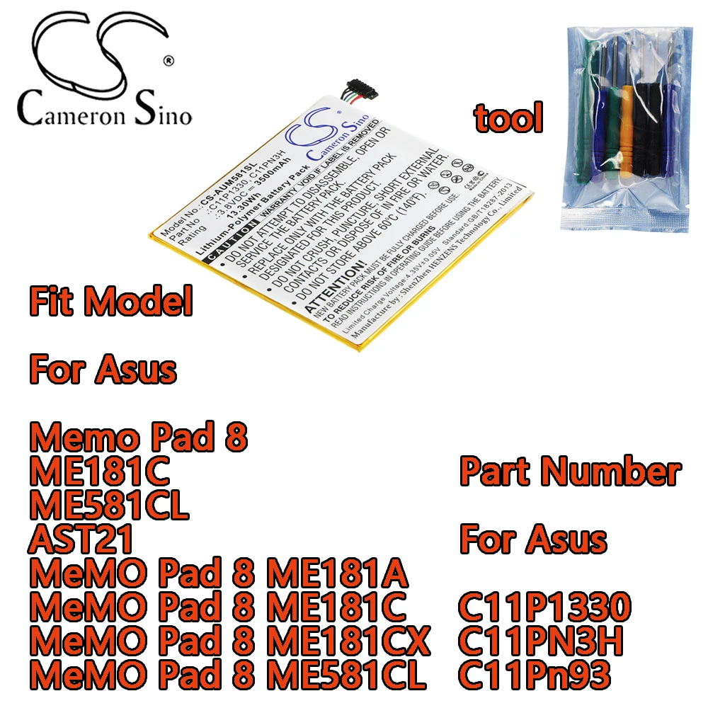 3500Mah Tablet Batt…