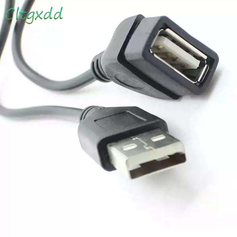 USB 2.0 male to female charger extension cable data synchronization black connector suitable for keyboard/mouse etc 1.5M 3M 5M