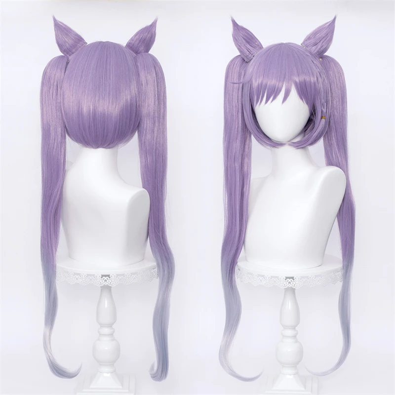 Genshin impacto keqing cosplay acessórios do traje perucas conjunto completo roxo vestido de luxo uniforme terno para meninas presente