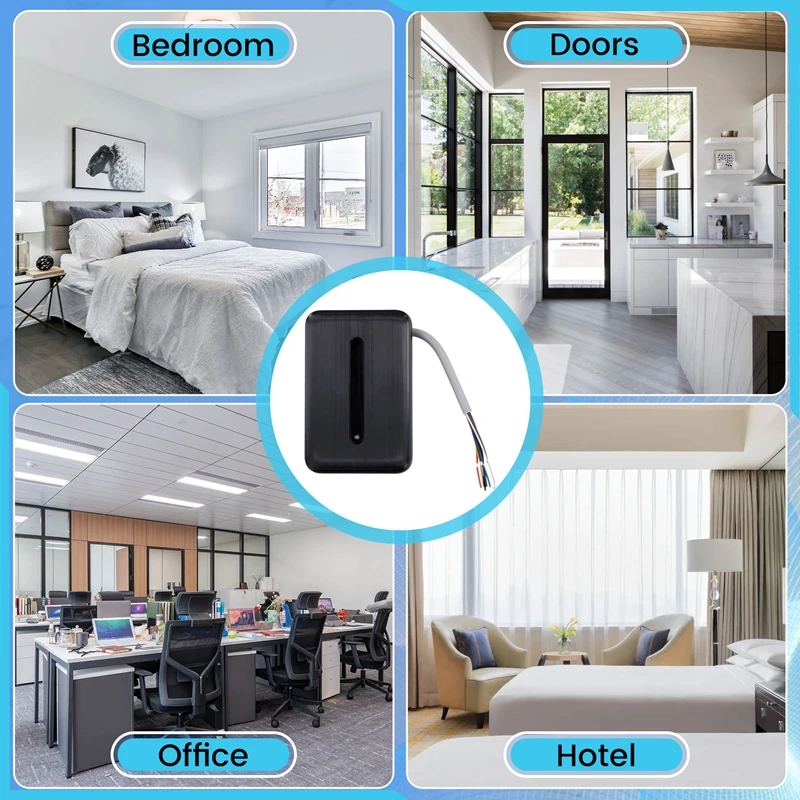 Smart RFID Reader ID/IC Card Reader 125Khz 13.56Mhz Wiegand 26/34 Output For Access Controller System Dual Frequency