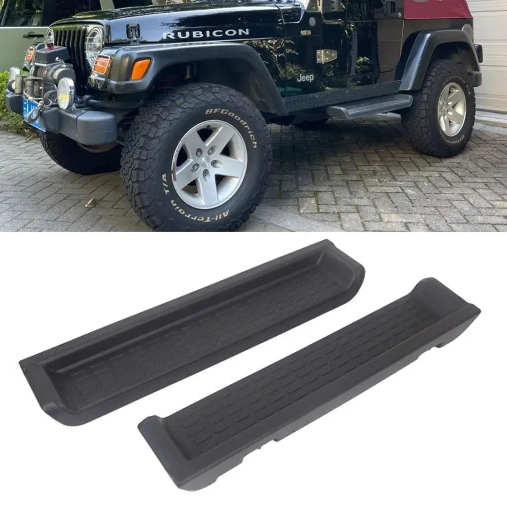 Running Boards Nerf Bars Side Steps Step Rails For Jeep Wrangler TJ 2001 2002 2003 2004 2005 2006 2 Door