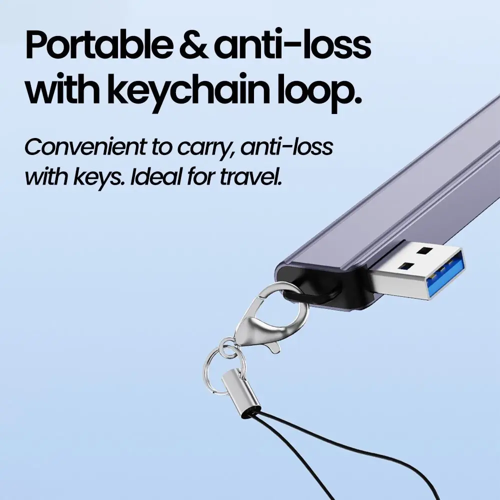 

High Speed 4 in1 Port HUB 4 USB Ports 5Gbps Type-C Splitter Computer Accessories Plug and Play USB 3.0 2.0 Hub