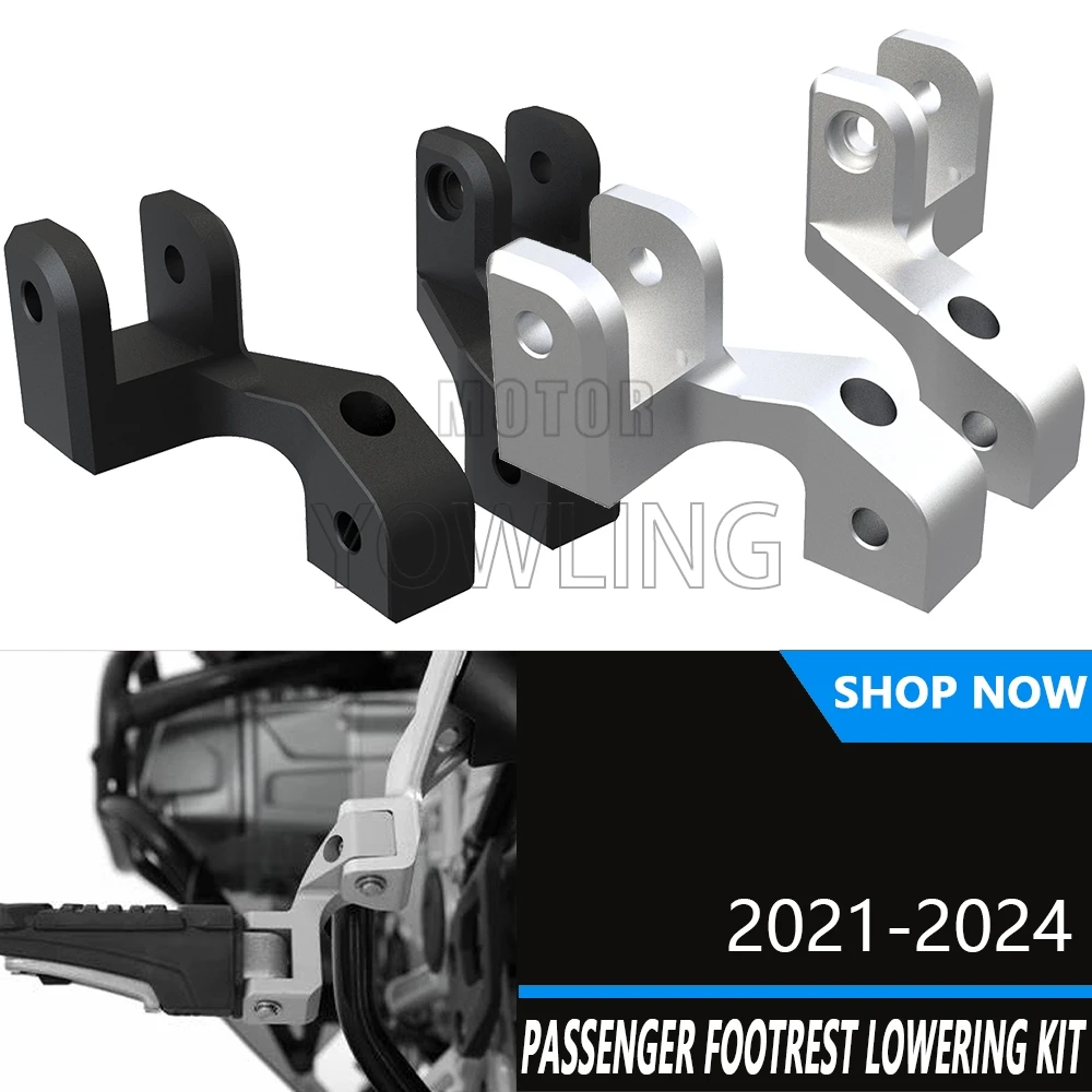 

Foot peg Motorcycle Passenger Footpeg Lowering Kit For PAN AMERICA SPECIAL 1250 PAN AMERICA 1250 RA1250 /SPECIAL 2021-2023 2024
