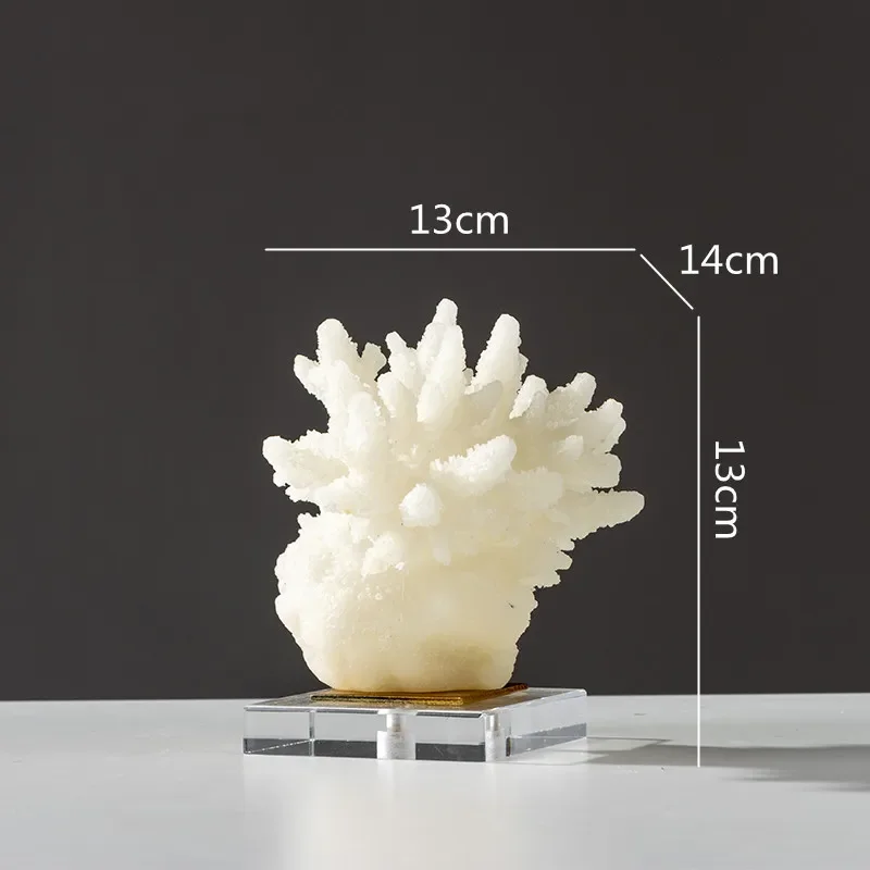 Colorful Coral Resin Sculpture 7