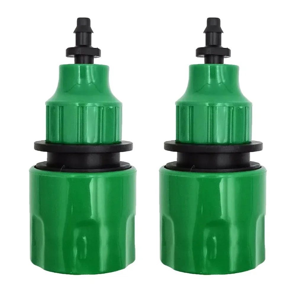 5pcs Water Pipe Quick Connector Plastic Hose Pipe Connector For Garden Pipeline Drip Irrigation System Watering Equipment Parts gallery 1