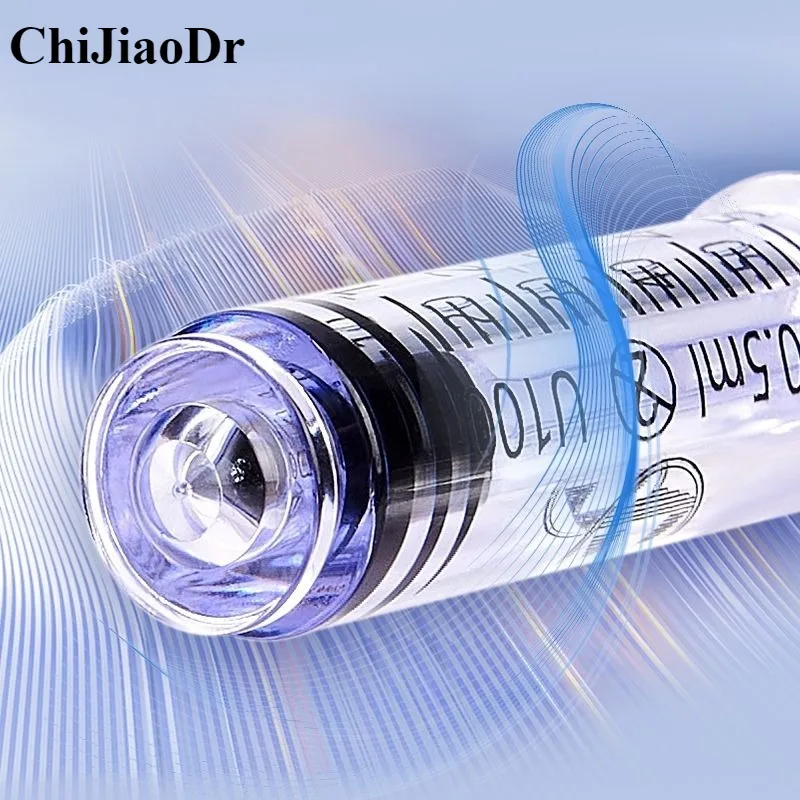 50 مللي قابل للتعديل حقن حجم المواد الاستهلاكية التعقيم العالمي الأنسولين إبرة الحرة حقن القلم القصير