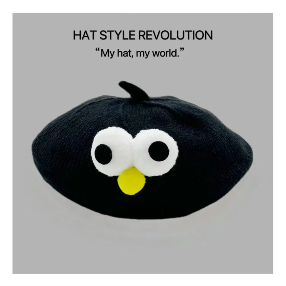 Mode Baby Gestrickte Mütze Hut Einfarbig kinder Warme Hüte Herbst Winter Maler Kappe Für Mädchen Kinder Motorhaube Zubehör