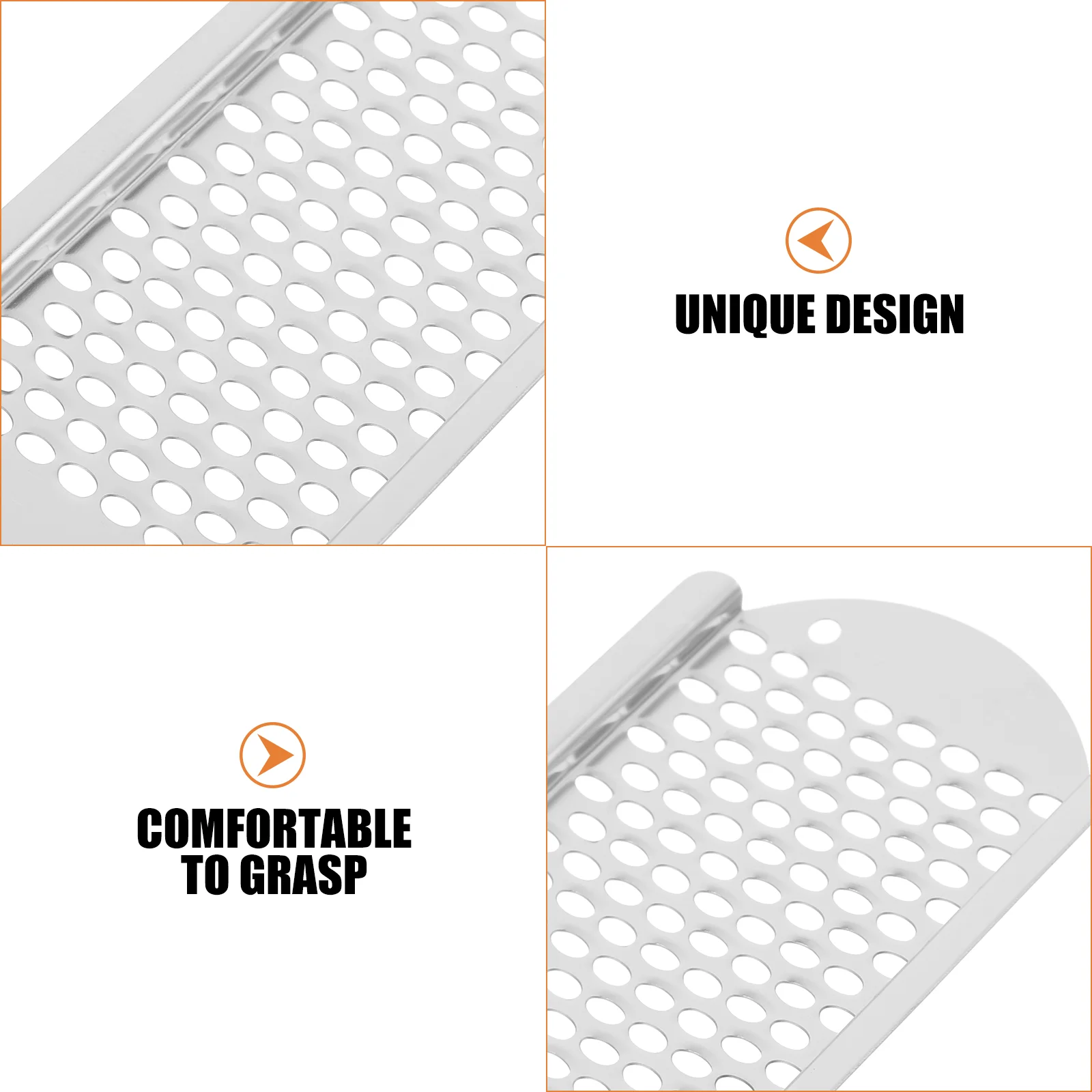 3 Pcs Pedicure Tools for Feet Scrubber Pumice Stone Foot Files Grater Dead Skin 1400X620X020CM Handheld Heel Scraper