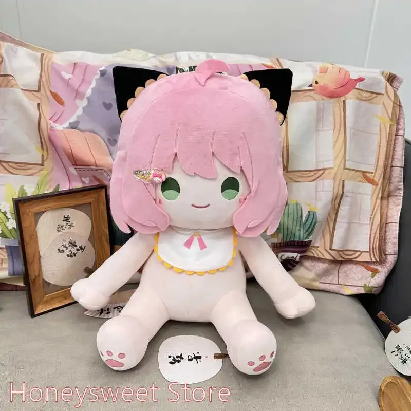 Anime Girl Anya Forger Attributes Plush Doll Body Cartoon Dress Up Cotton Stuffed Plushie Pillow 40cm Cosplay Toys Kawaii Gift