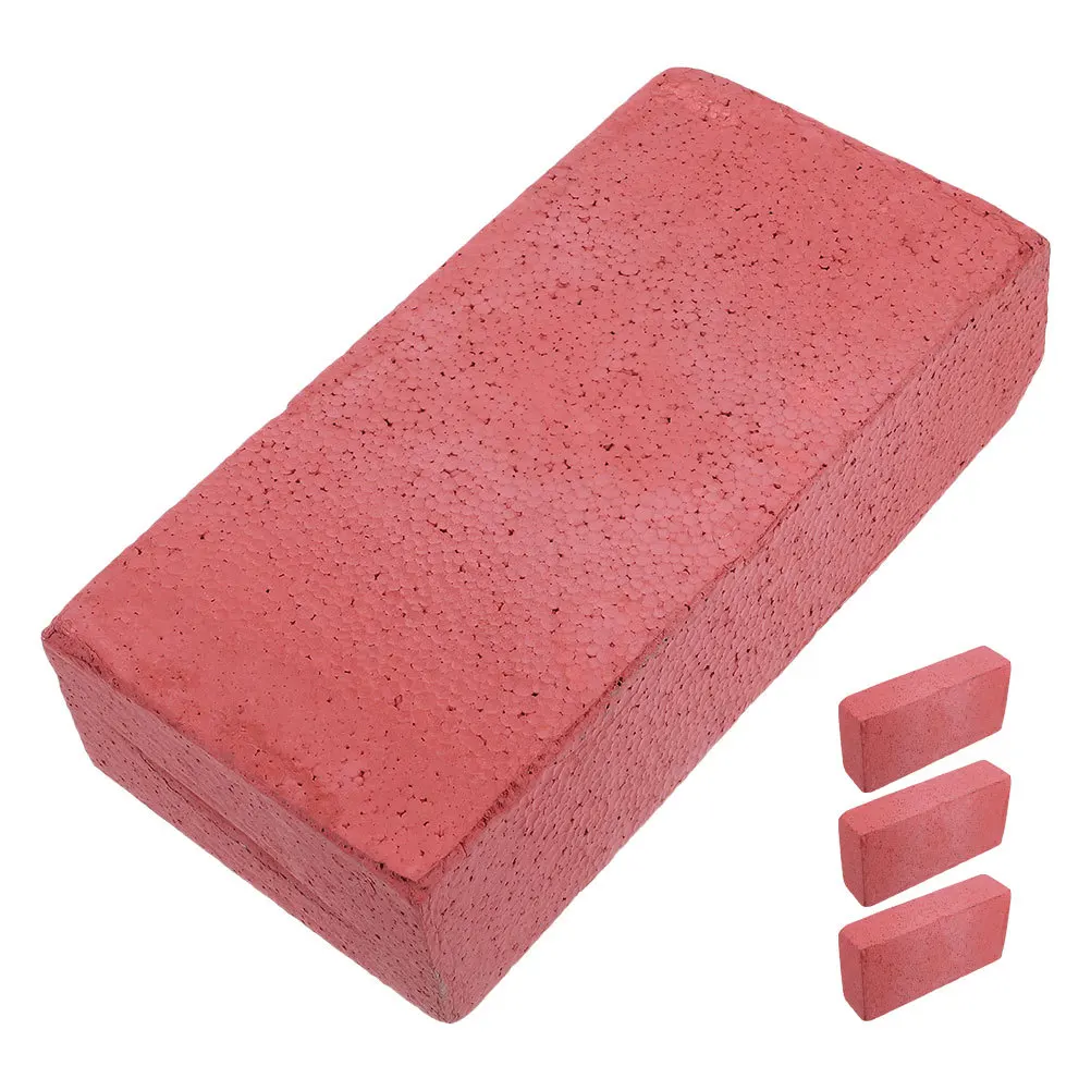 

4Pcs Fake Prop Brick Realistic Lightweight Foam Brick for Stage Performance Comedy Halloween Prank Gimmick Effect