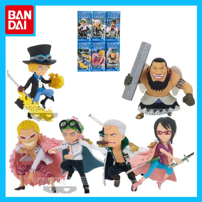 

Bandai Original ONE PIECE WCF WT100 VOL4 Sabo Coby Anime Figure Action Figure Toys for Boys Girls Kids Gift