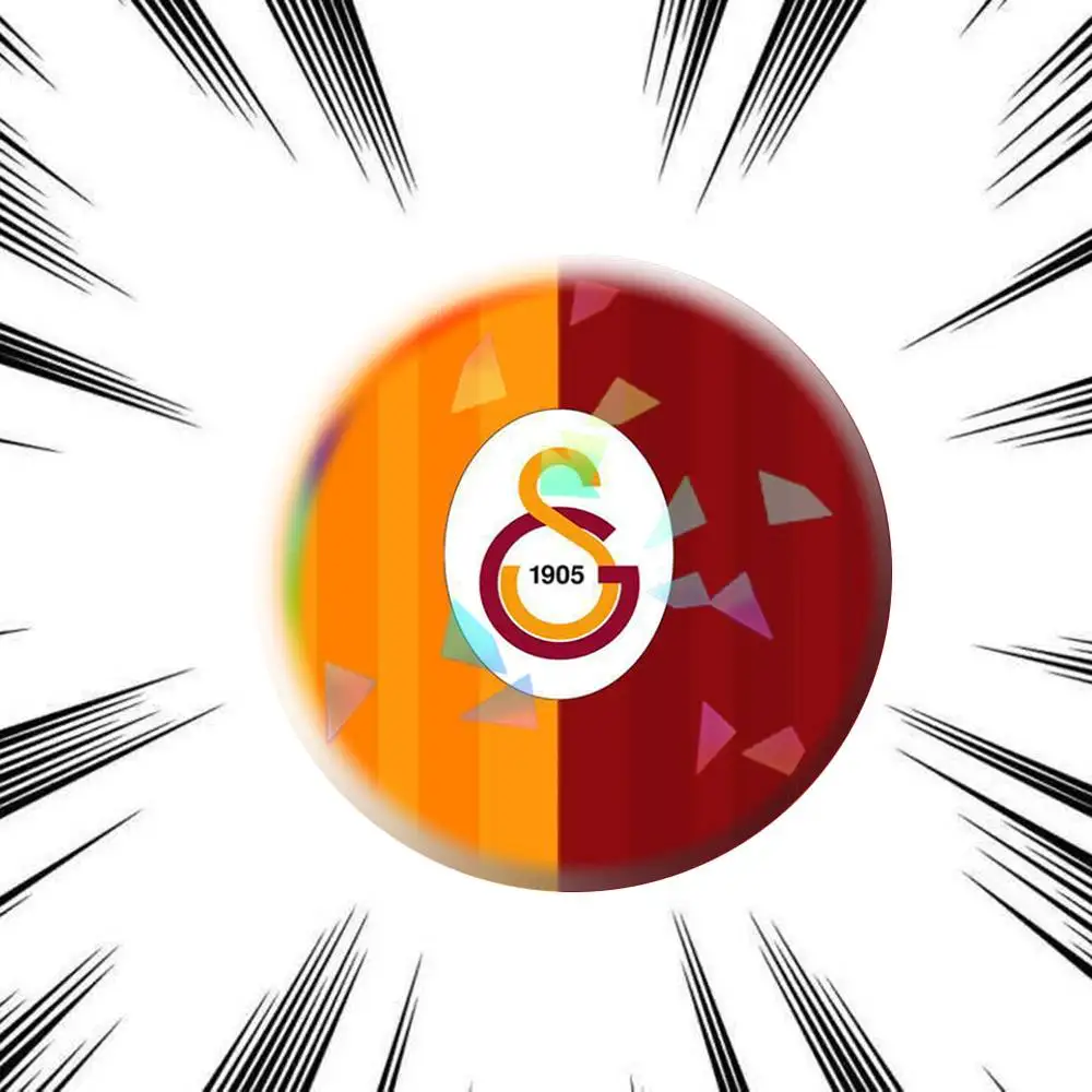 Classic G-Galatasaray S-SK pattern 1905  75mm 44mm 25mm Accessories Toys Badge Brooch Backpack Hat Pins