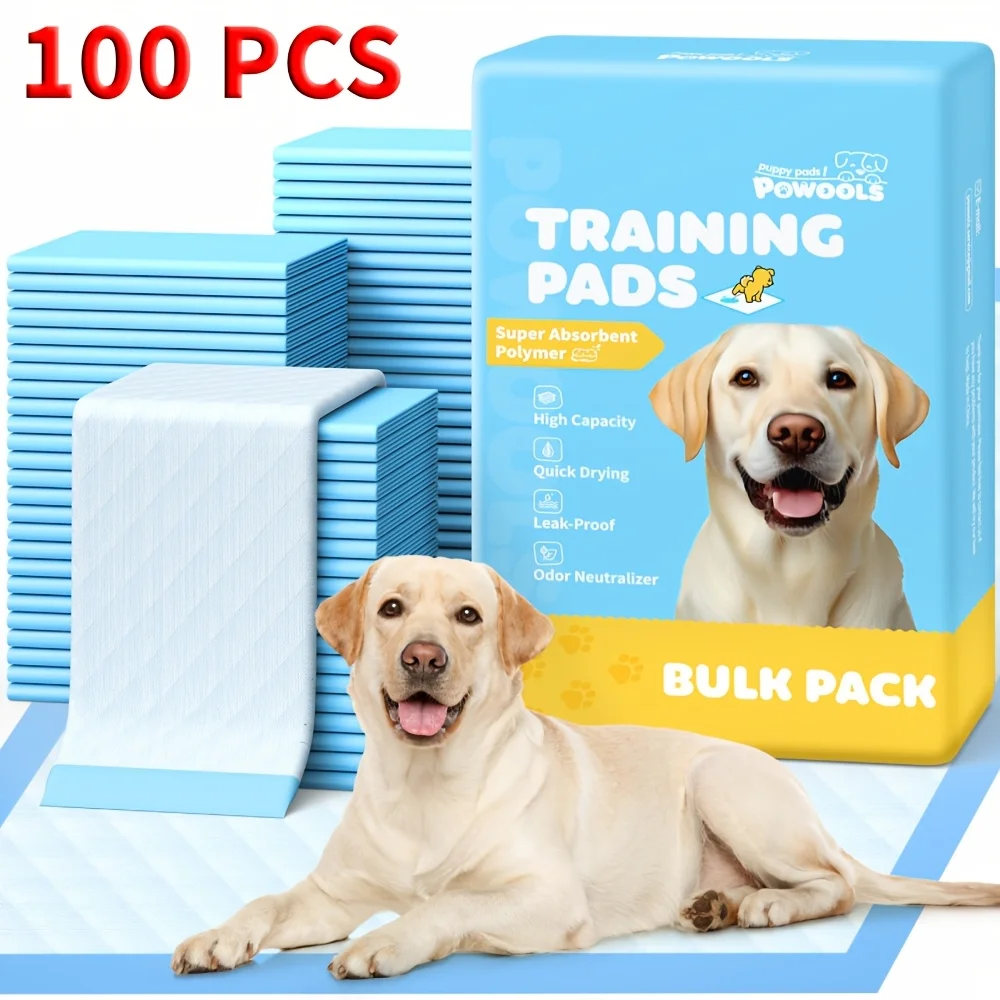 

34"x 28" X-Large Blue Dog Pee Pads, XL Disposable Pet Piddle Pad And Potty Pads For Adults, Elderly, Dogs, Puppies, Doggie, Extra Large Training Puppy Pee Pads Super Absorbent Leak-Proof & Odor Control, Christmas Gifts