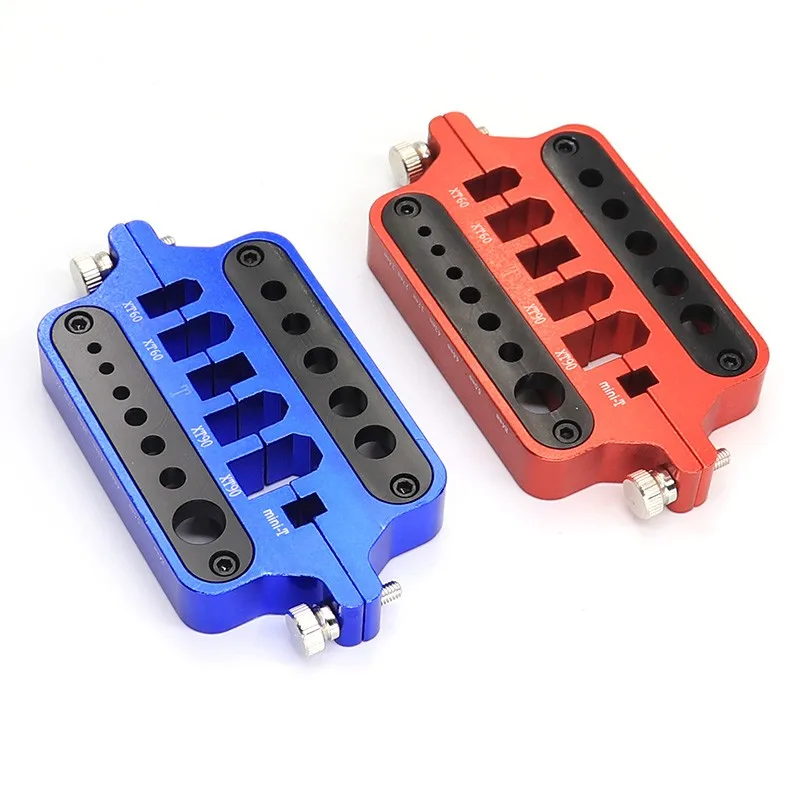 Metal Red Remote Control Car Welding Tool Holder T-Plug Connector XT90 for Model Car Drone Marine - Welding Tool Accessory
