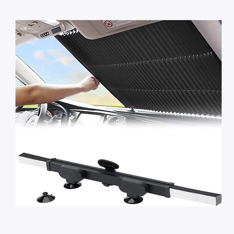 Universal 45cm 70cm Anti-glare Anti-UV Insulation Car Sunshade Retractable Window Sunshade Car Sunshade Accessories