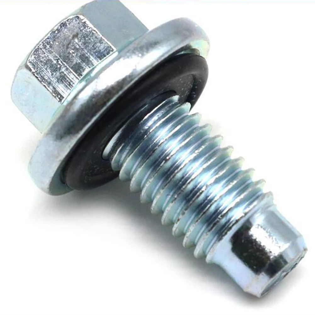 Stable-Oil Pan Drain Plug Bolt W/ O-Ring For For Buick For Cadillac GMC 11562588 24100042 03538469 96829610 11518377