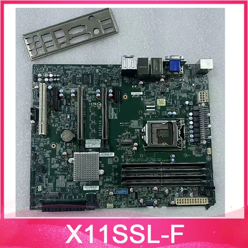 

Оригинальная одноканальная серверная материнская плата X11SSL-F LGA 1151, C232 E3-v5/6, двойной сетевой порт