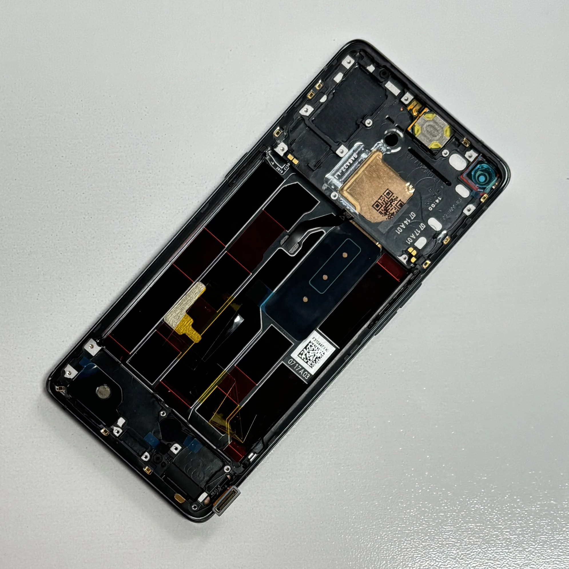 Imagem -03 - Lcd Original para Oppo Reno4 Pro Display Lcd de Toque Digitador da Tela Assembléia para Oppo Reno Pro Cph2109 Pdrm00 Cph2089 Lcd 6.5