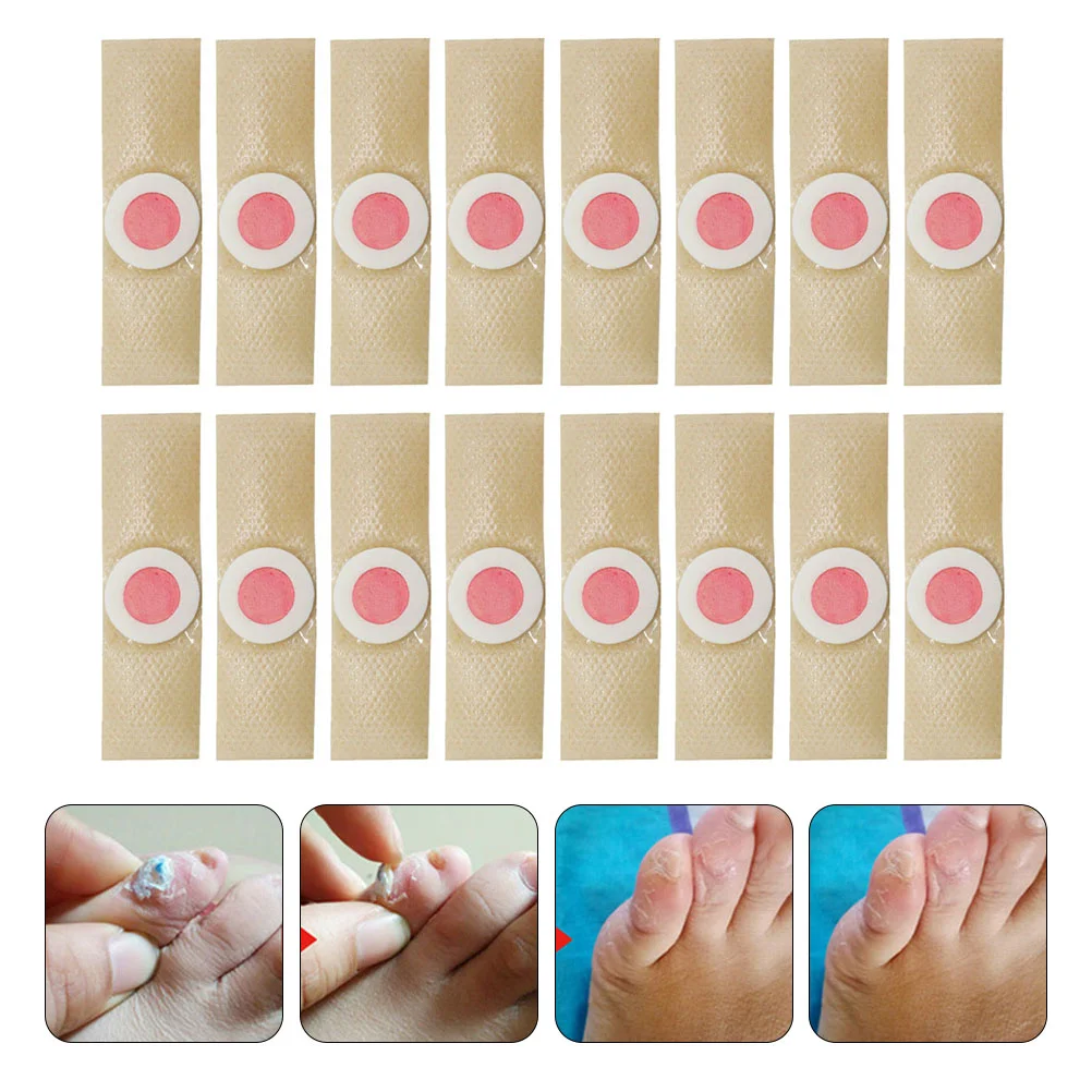 Coussinets adhésifs pour les pieds, coussinets anti-callosités, dissolvant de maïs, coussinets de pieds, traitement des cors salicyliques, étape rapide des doigts, acide