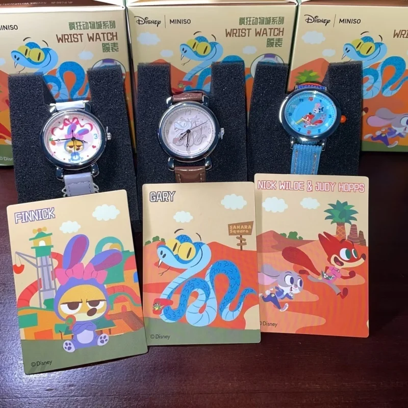 

Наручные часы серии Disney Zootopia, коробка-сюрприз с милыми мультяшными персонажами, коробка-сюрприз для девочек, подарок на день рождения, праздничный подарок