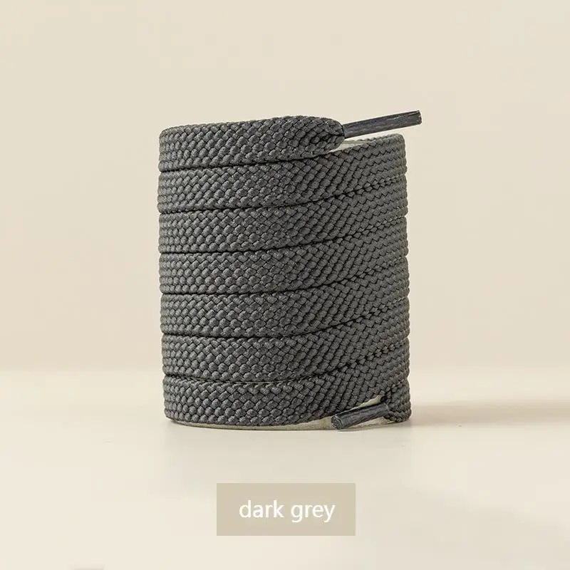 1 Paar verdickte, solide Schnürsenkel, klassische flache Schnürsenkel für sportliches Laufen, Sneaker-Schnürsenkel, Schuhe, Stiefel, 0,8 cm Breite, Schnürsenkel-Schnur – Detail 19
