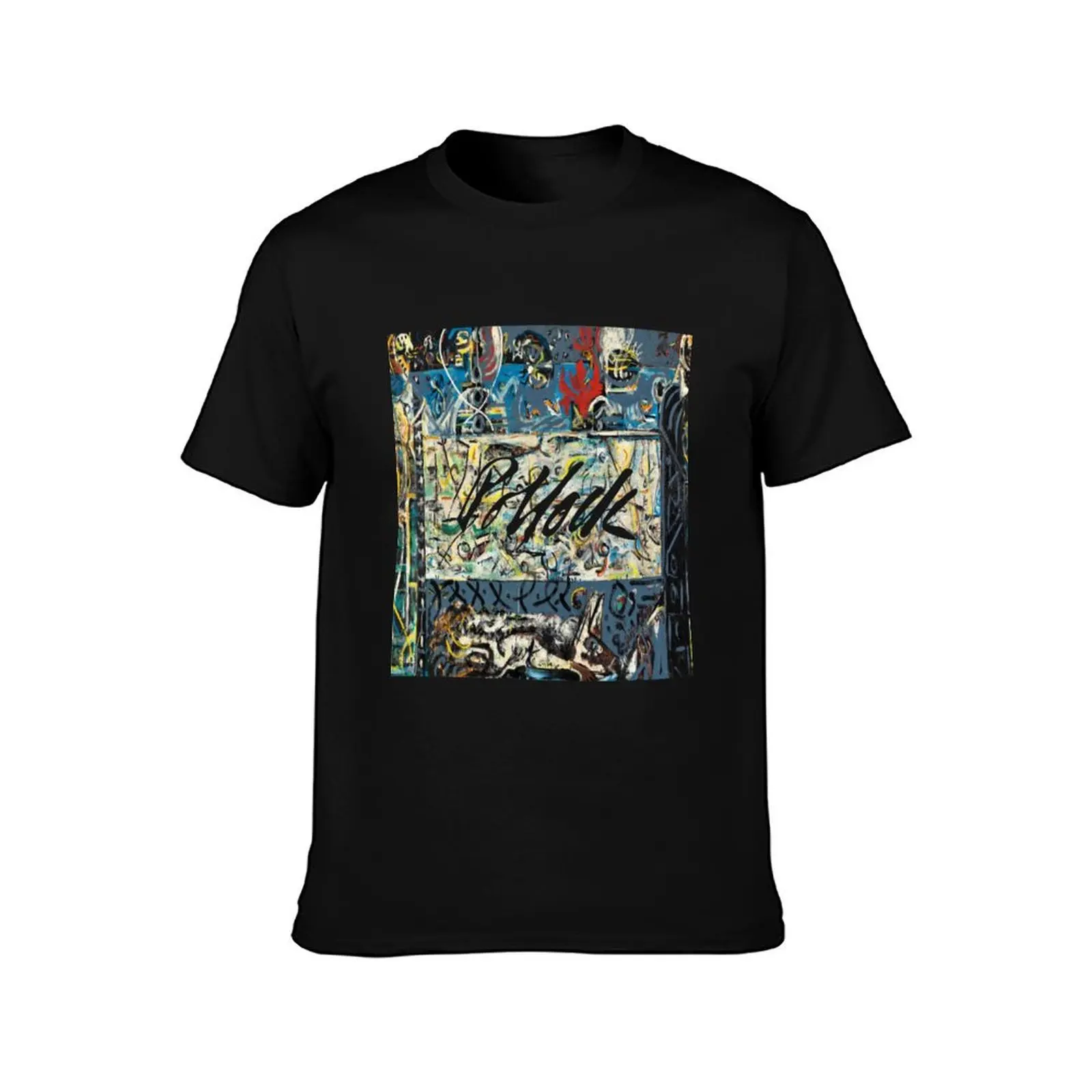 Guardians of the Secret by Jackson Pollock T-Shirt Plus Size Everyday Tee Shirt