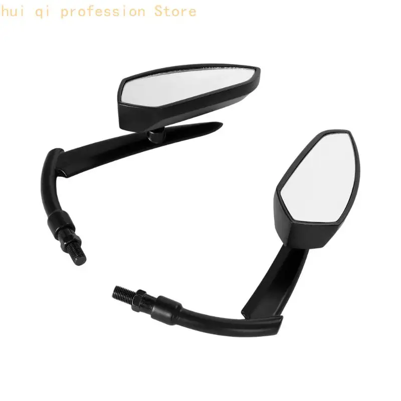 Motorrad-Spiegelpaar mit Custom-Style-Aluminium-Design für den täglichen Straßengebrauch H8WE – Detail 8