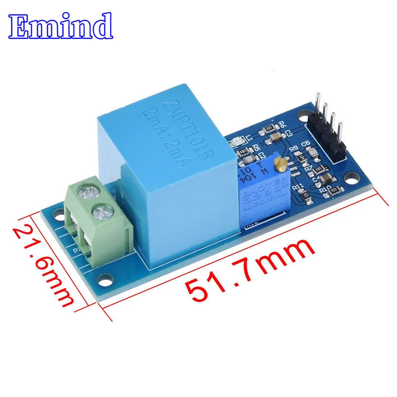 Voltage Sensor Module ZMPT101B Voltage Transformer Module Single-Phase AC Active Output High Precision