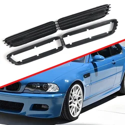 Black Side Grill Fender Vents for BMW E46 M3 2001 2006 with Easy Installation and Precision Fit