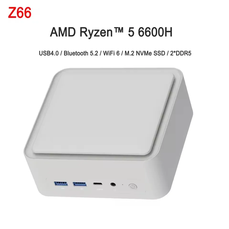 

SZBOX Z66 6600H Z69 6900HX X88 8845HS Mini PC Windows 11 DDR5 M.2 NVME SSD 2.5G LAN HDMI2.0 USB4.0 WIFI6 BT5.2 Game Computer