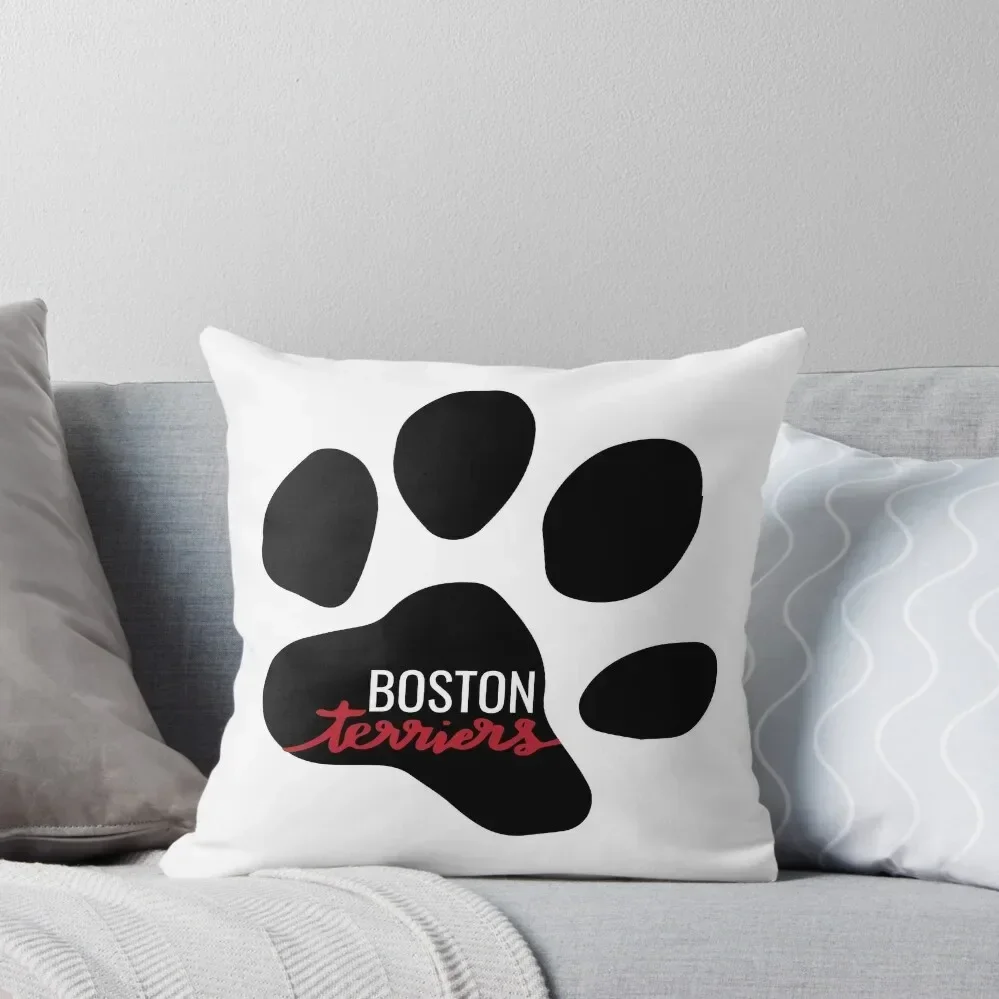 

Boston University Terriers Throw Pillow Christmas Pillows Pillow Decor autumn decoration Couch Pillows pillow